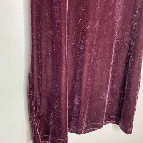 Adidas Originals Pink Velvet Velour High Neck Dress XS - Picture 11 of 11